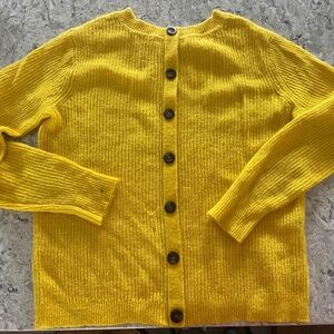 Boden yellow sweater